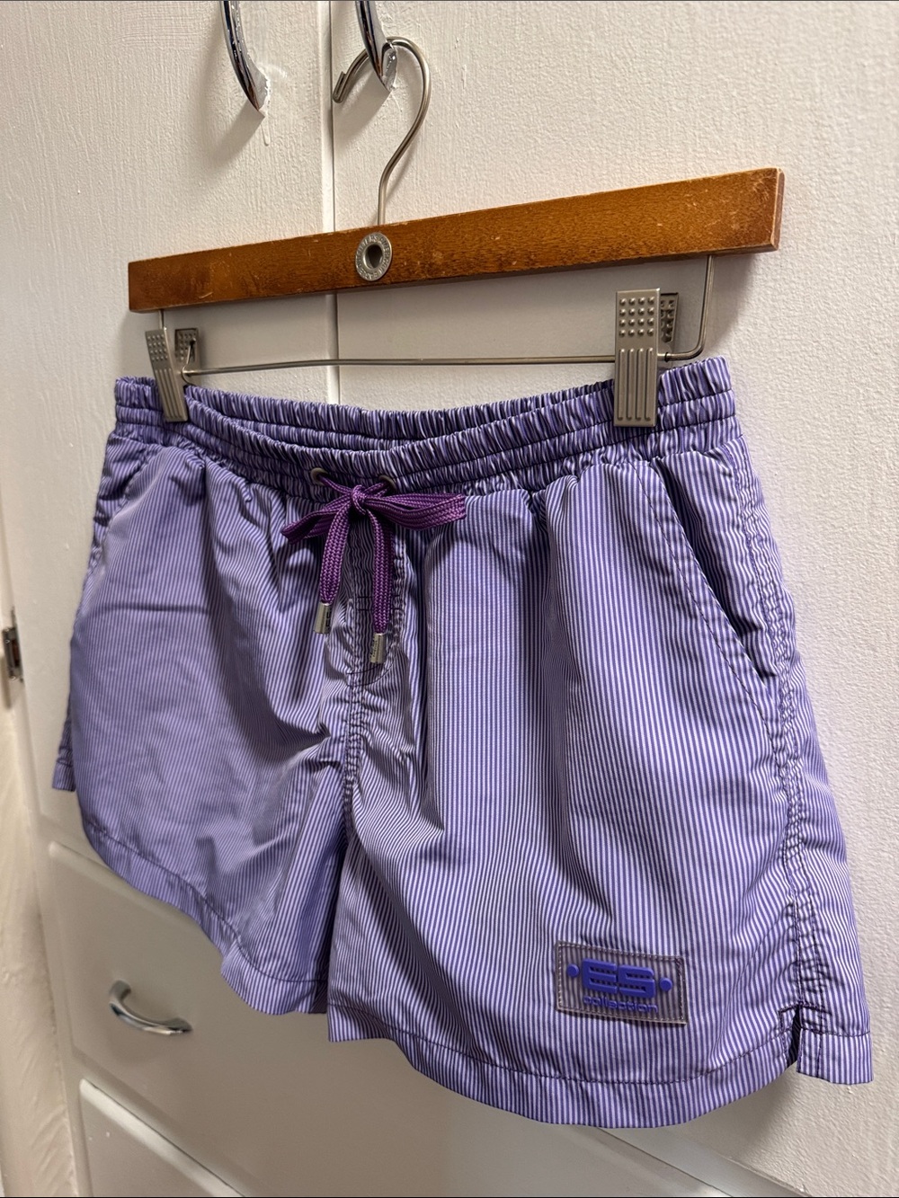 Men’s ES Collection Lavender Swim Shorts - Picture 6 of 7